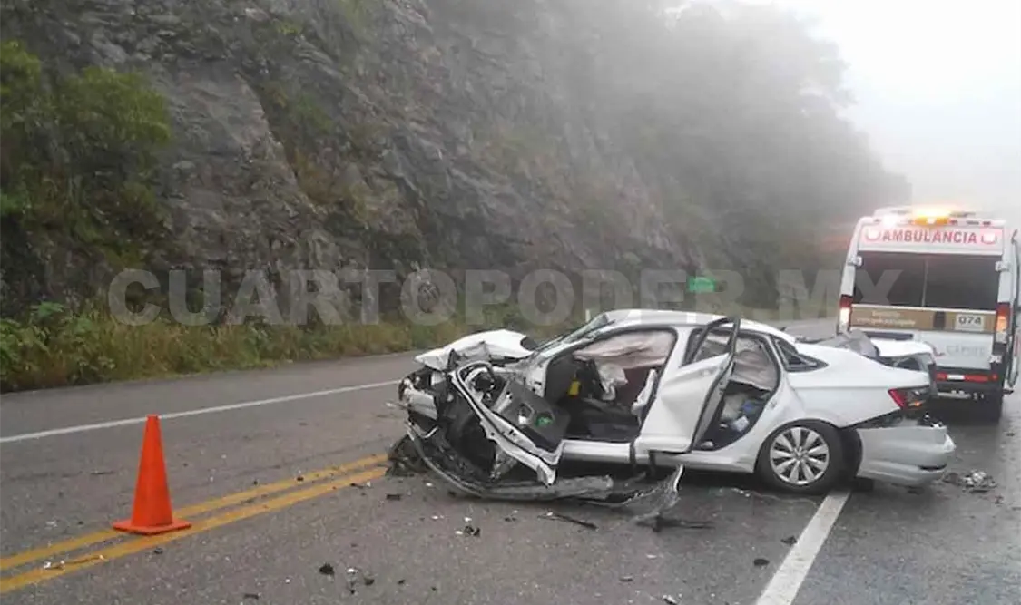 Dos personas heridas al sufrir un accidente
