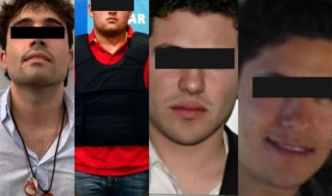 “Los Chapitos” no cuentan con antecedentes penales