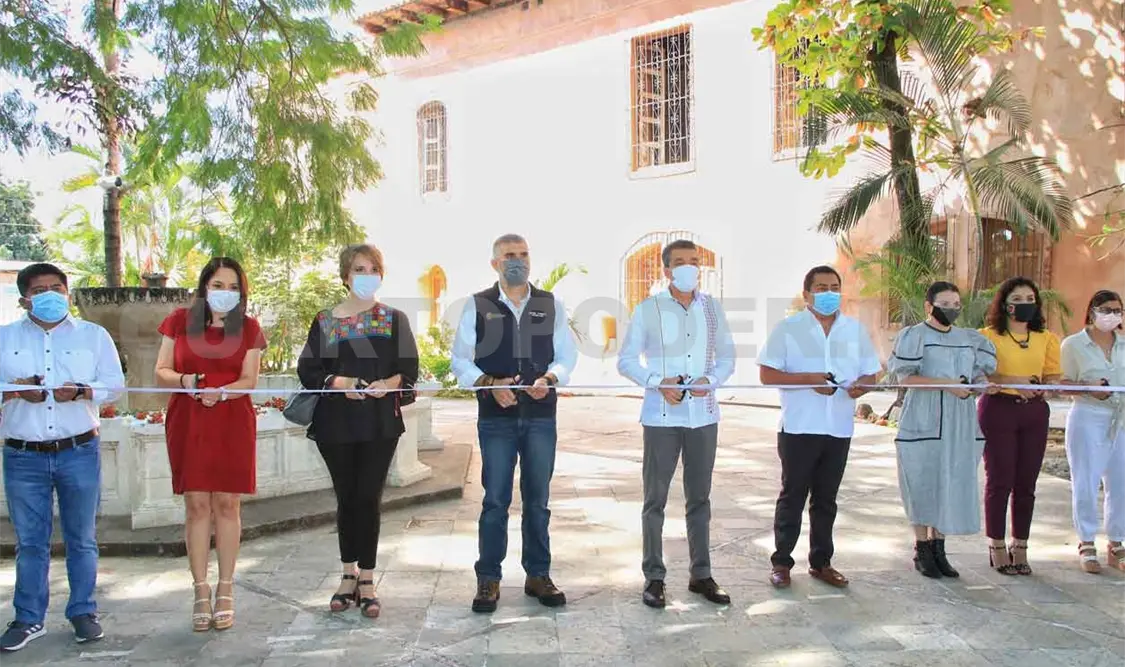 Inaugura REC rehabilitación del Exconvento de Santo Domingo