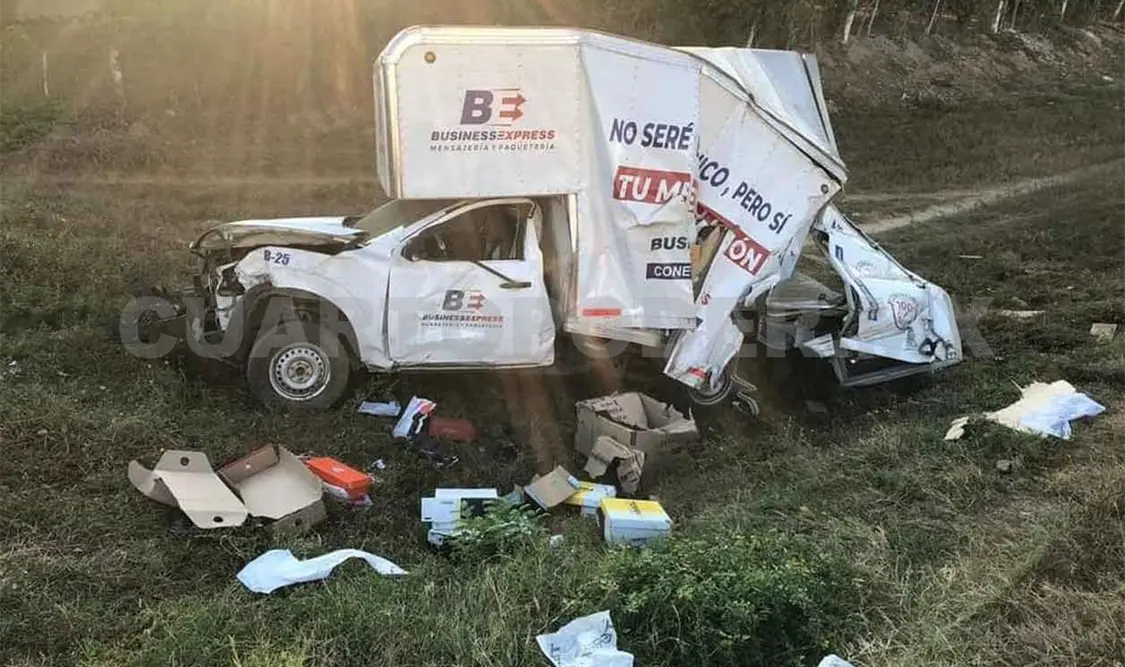 Un lesionado en fuerte accidente en la Costera
