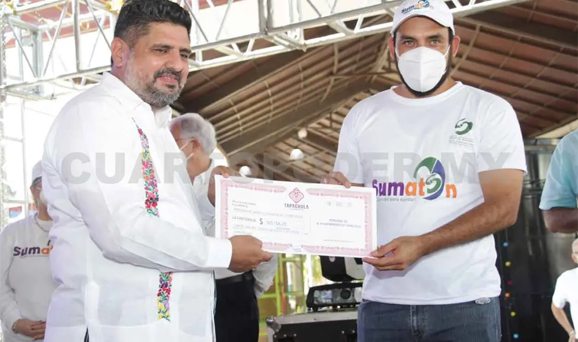 Ayuntamiento realiza donativos al “Sumatón”