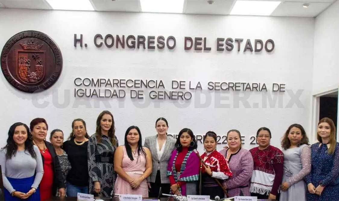 Comparece secretaria de Igualdad ante el Congreso