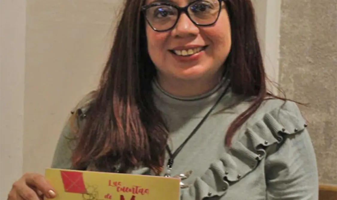 En la presentación del libro infantil de Damaris Disner. Cortesía