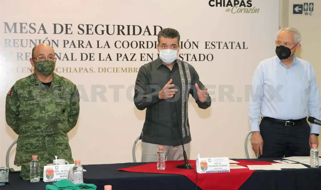 Chiapas registra 24 horas sin delitos de alto impacto: REC