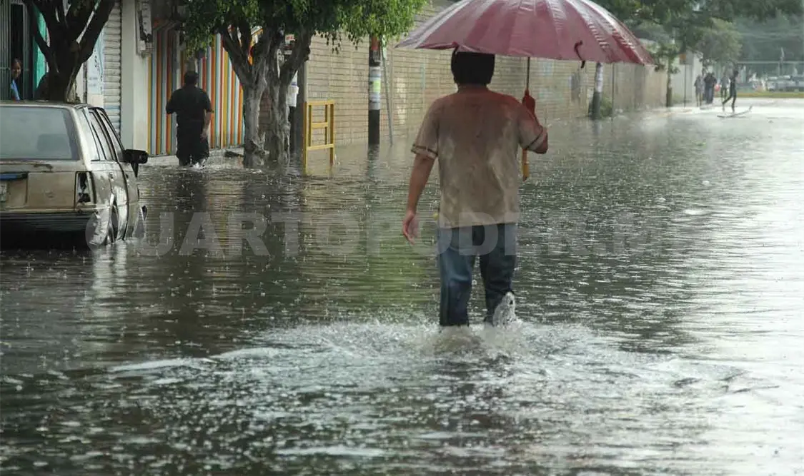 Prevén calor y lluvia para inicio de año