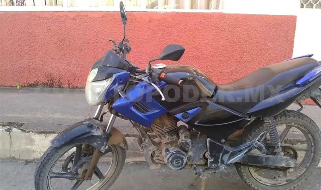 Roban motocicleta y policías municipales la recuperan