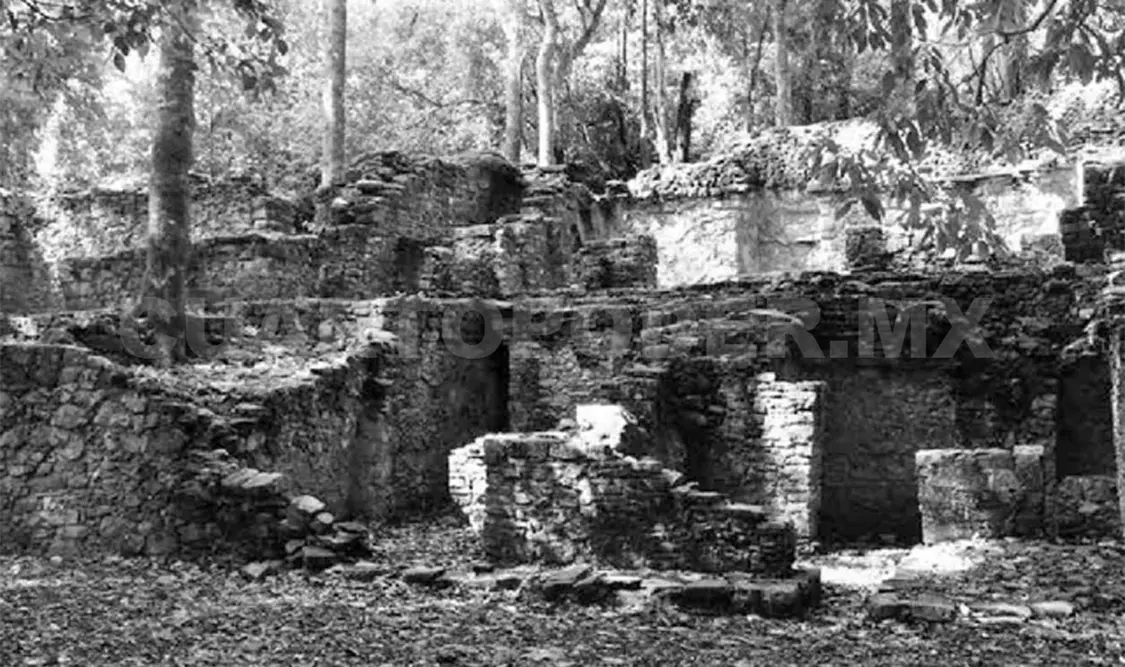 Panorámica del Grupo XVI, donde se encontraron los portaincensarios y objetos. Cortesía