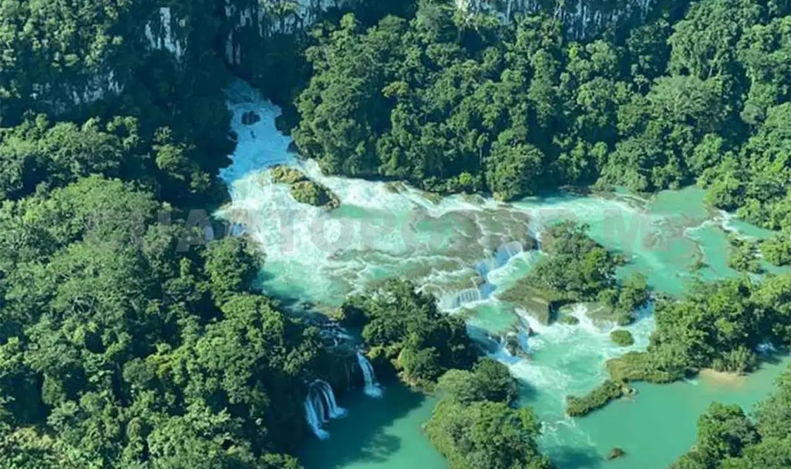Chiapas desde el cielo, una experiencia maravillosa
