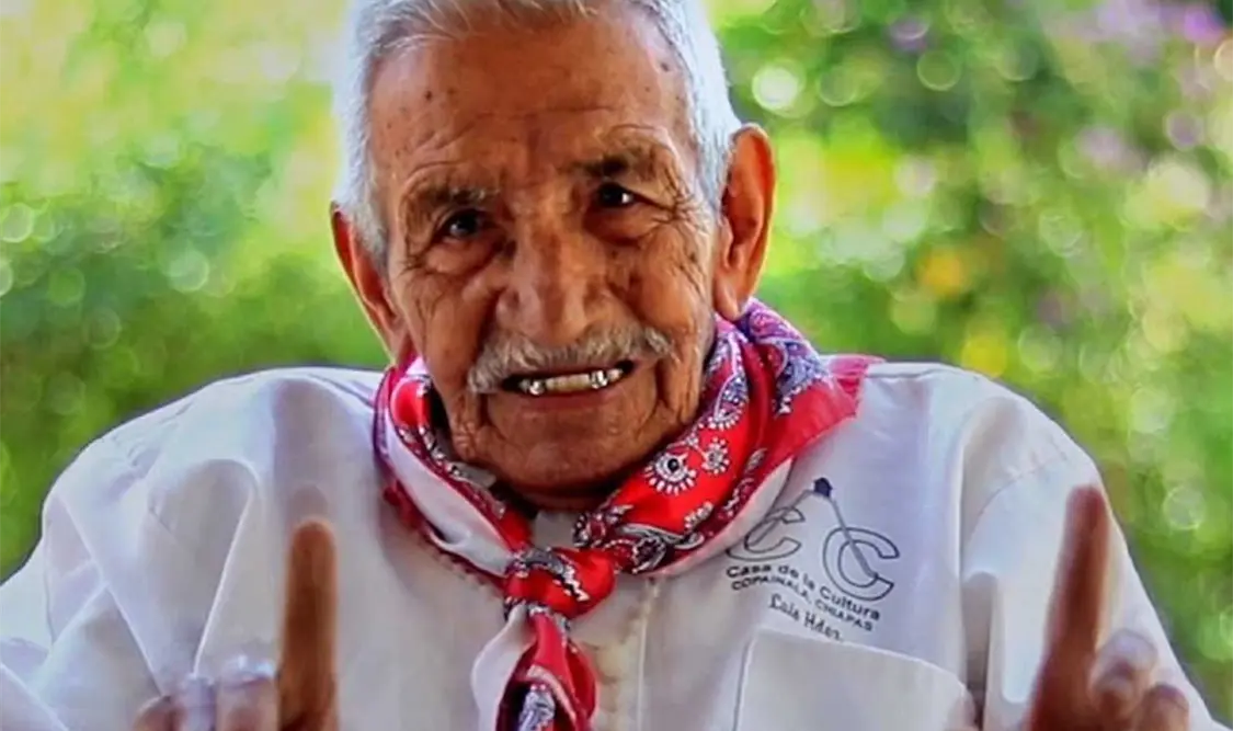 Luis Hernández recibió el nombramiento de Tesoro Humano Vivo. Cortesía