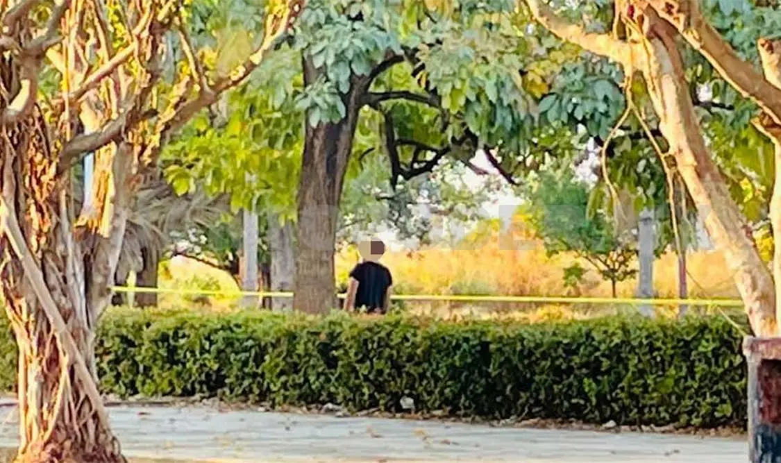 El suicida buscó un lugar público para quitarse la vida, ahorcándose de un árbol al sur de la ciudad de Tapachula. Víctor Sánchez / CP