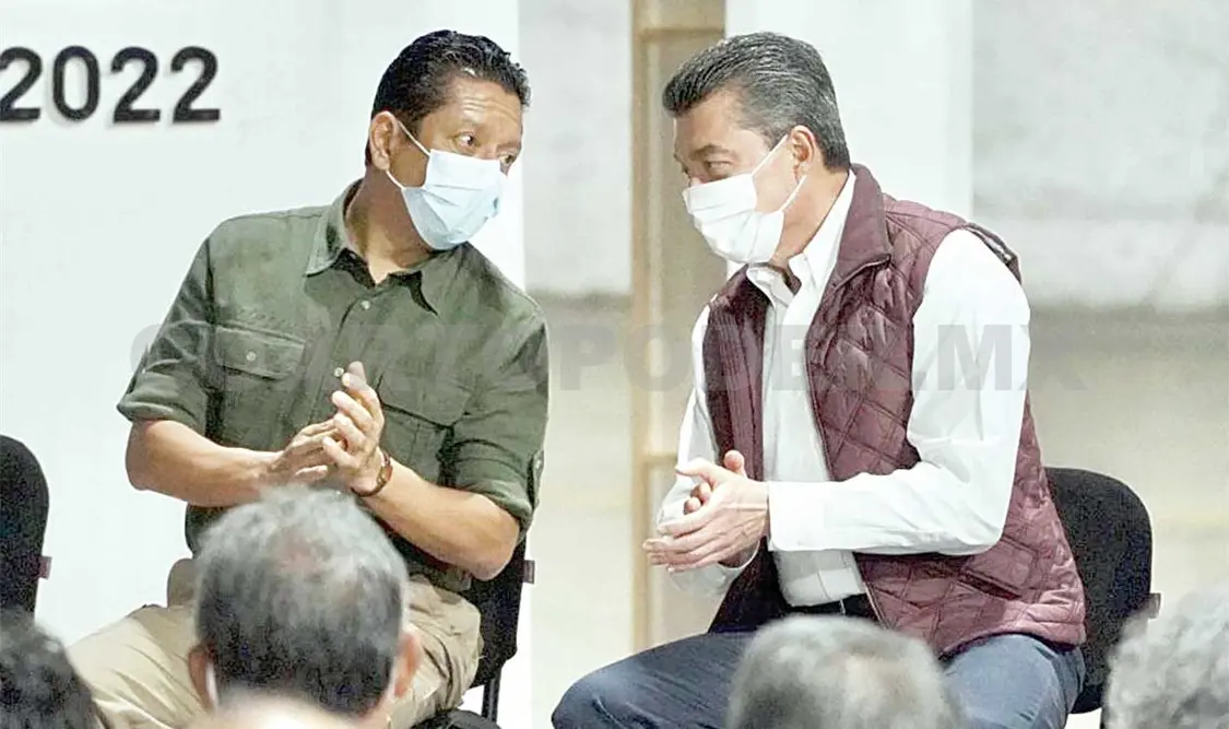 El diputado federal acompañó al gobernador Rutilio Escandón y al alcalde Carlos Morales al encendido de la luminaria número 36 mil en Patria Nueva. CP