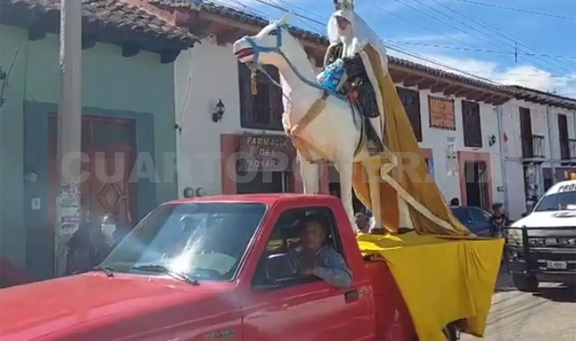 El recorrido de los Reyes Magos es una de las tradiciones del barrio de Mexicanos en San Cristóbal. Manuel Martínez / CP