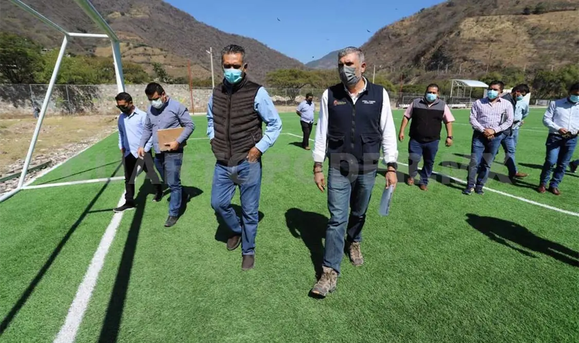 El secretario de Obras Públicas del Estado refrendó el compromiso de seguir trabajando y redoblando esfuerzos. CP