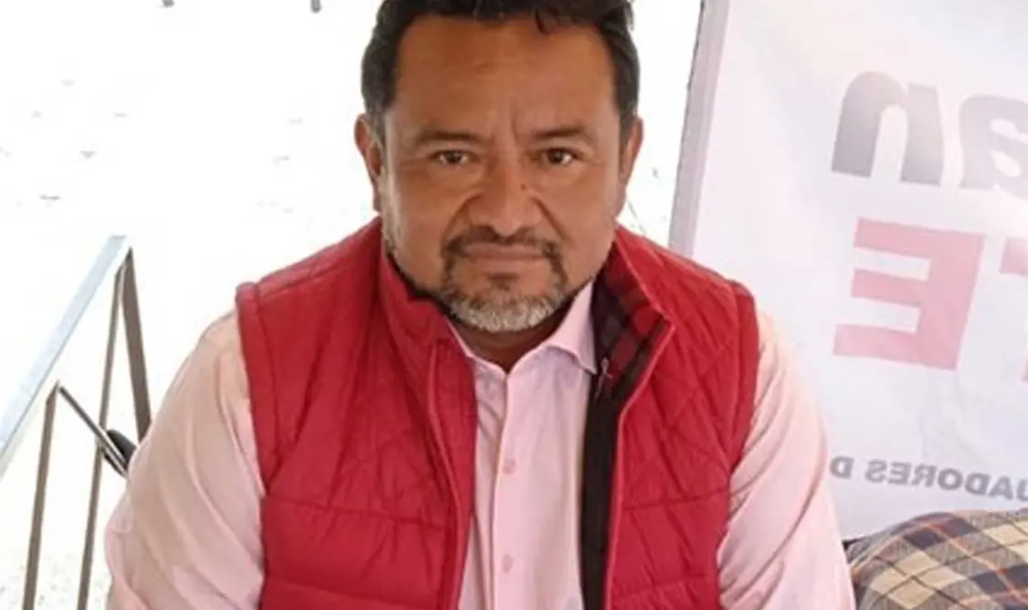 José Enrique Vidal, secretario general del Sindicato Nacional de Trabajadores de la Secretaría de Cultura. Cortesía