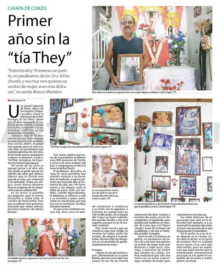 “Tía They” acogió a la comunidad LGBTTTIQ. Carlos López / CP