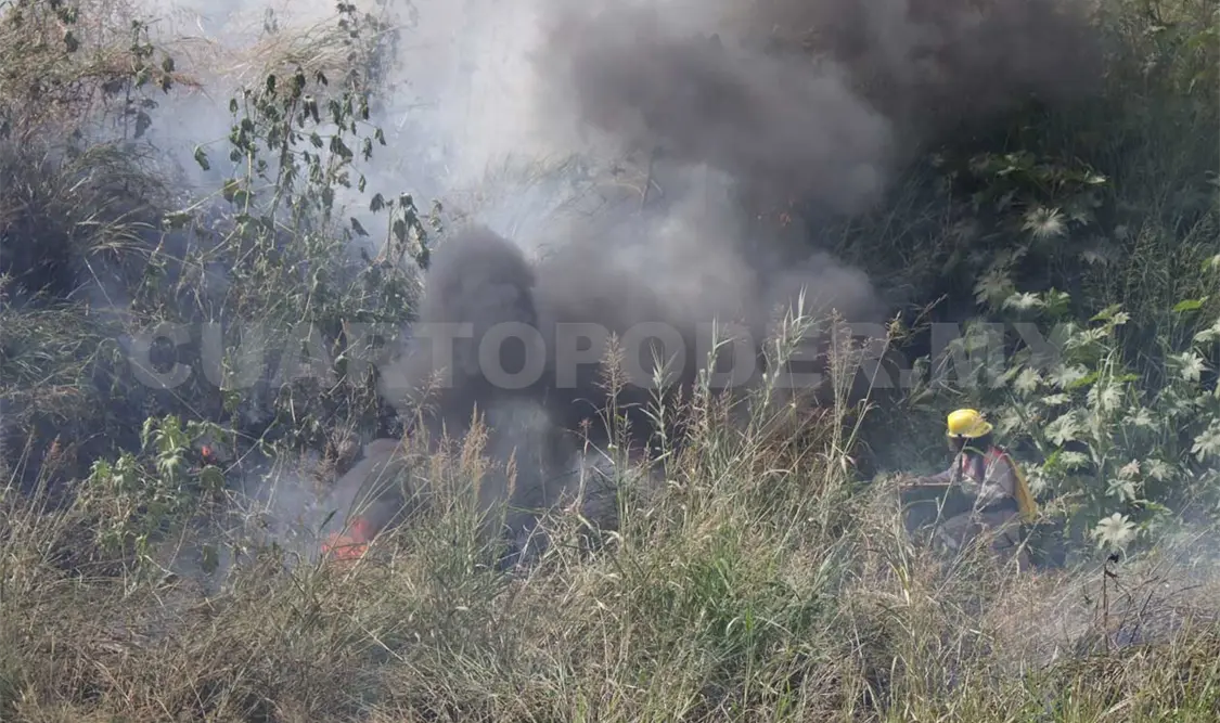 Los bomberos están alertas por los fuertes vientos que se presentan en estas épocas del año. Diego Pérez / CP