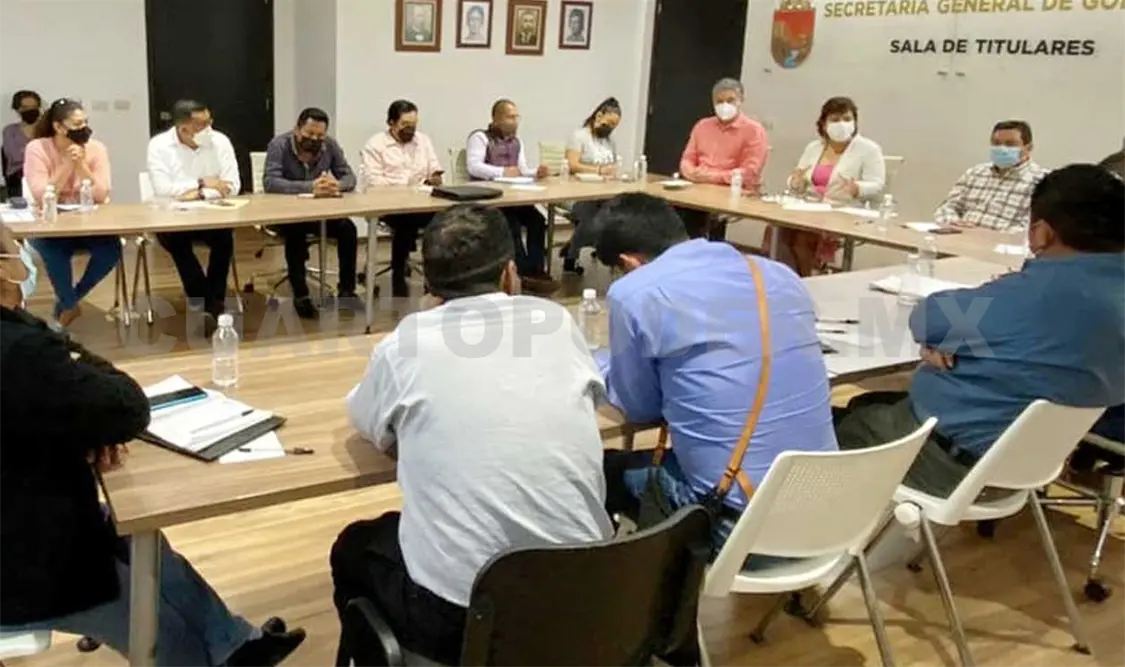 Durante el encuentro ambas partes se mostraron dispuestas a abonar a la paz social. CP