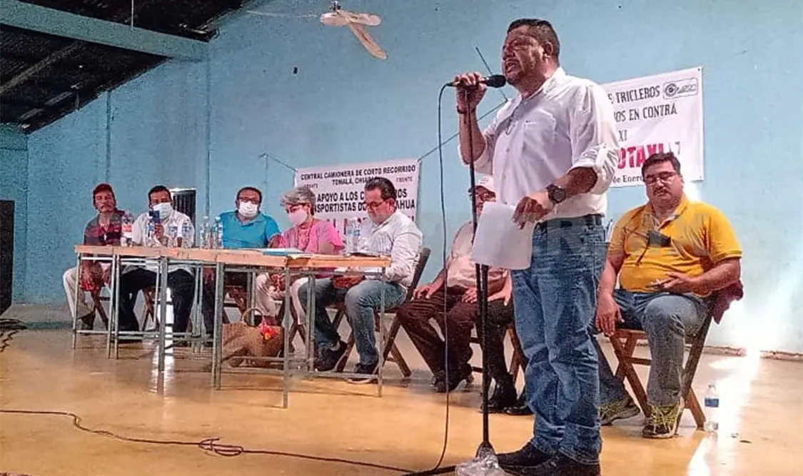 Representantes del transporte de los municipios de la Costa se pronunciaron en contra de la entrada de circulación de mototaxis. Ramón García / CP
