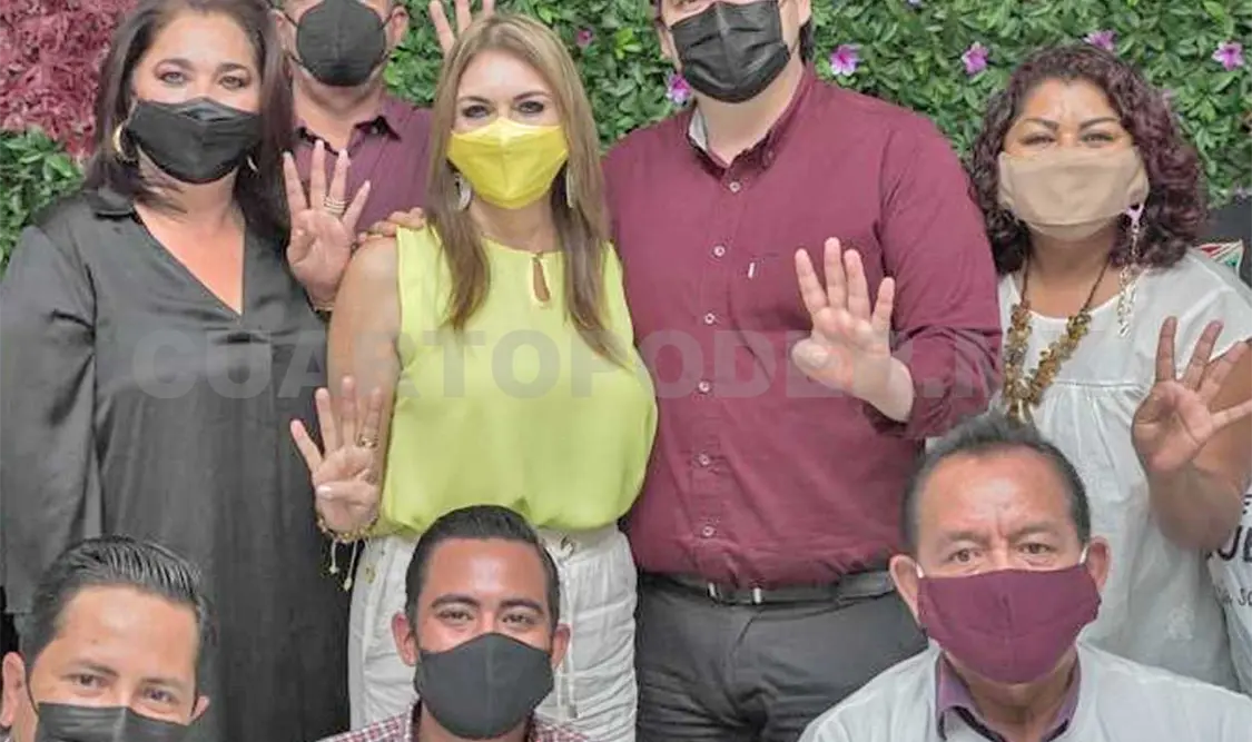 A la Asamblea Informativa asistieron militantes y políticos de la zona del Soconusco. CP