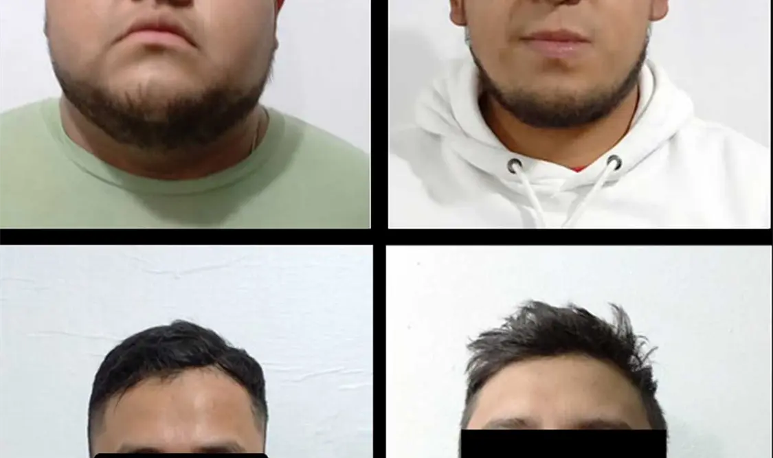 Los seis hombres hacían un falso retén en Benito Juárez de Nezahualcóyotl. Cortesía