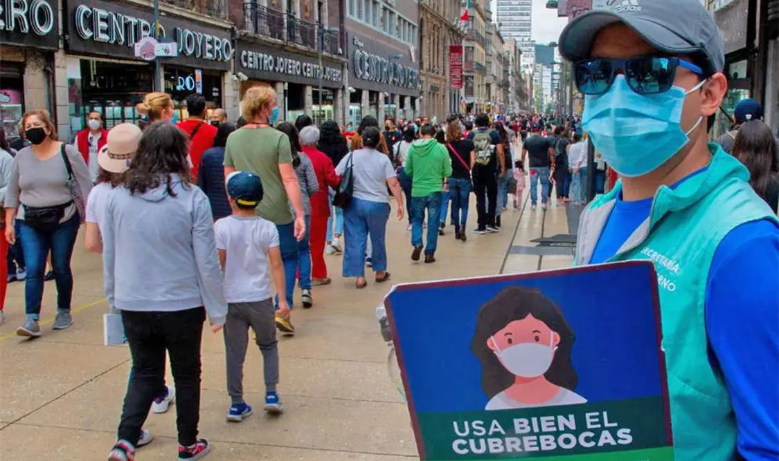 México se encuentra ya en la cuarta ola de la epidemia. Cortesía