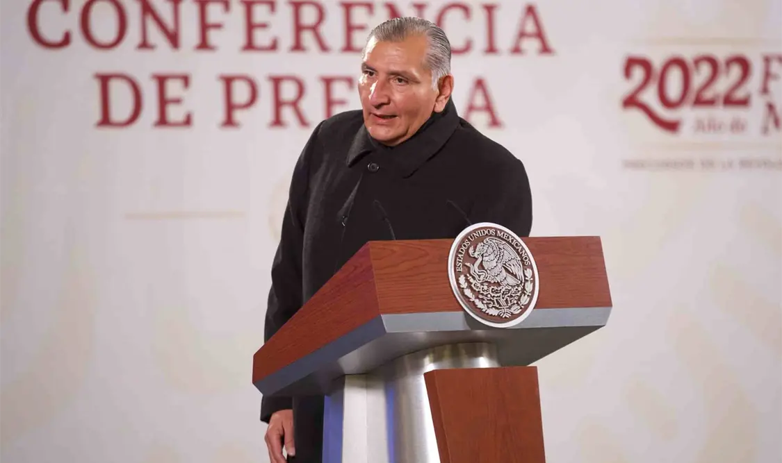 Adán Augusto López afirmó que el INE tomó la decisión de detener el conteo de las firmas. Cortesía