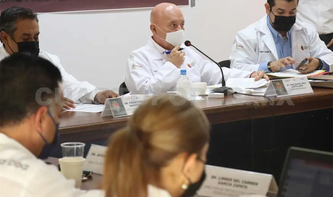 El Dr. Pepe Cruz exhortó a cuidarse de manera rigurosa con uso de cubrebocas, sana distancia, lavado de manos y vacunación. CP