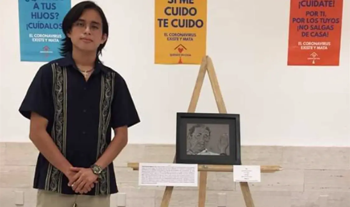 El autor es estudiante de la licenciatura en Artes Visuales. Cortesía