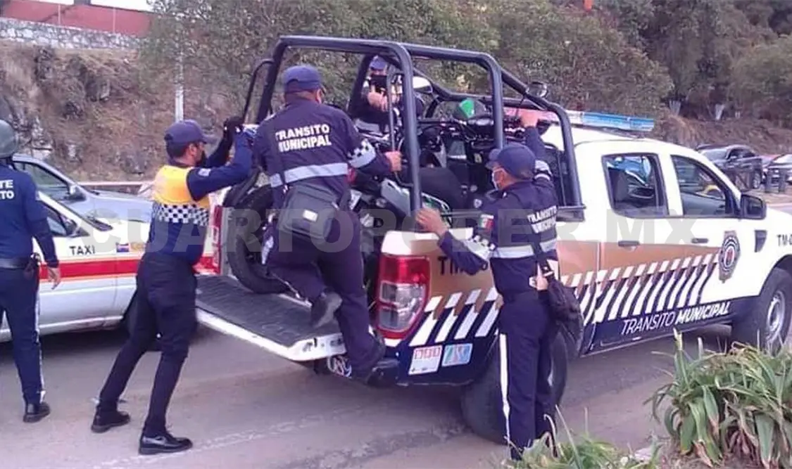 Aseguran 15 motocicletas en operativo