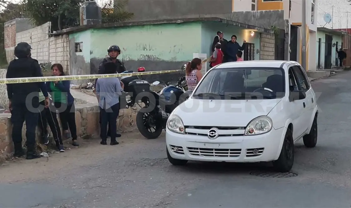 El cadáver fue llevado al Semefo, en espera de que familiares se presenten a reclamarlo. Cortesía