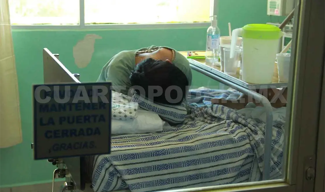 Menor de tres años, primer quemado grave