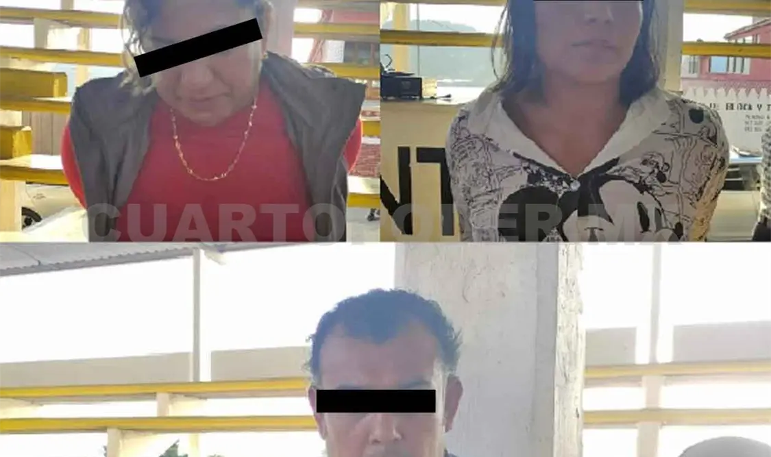 Capturan a tres presuntos ladrones