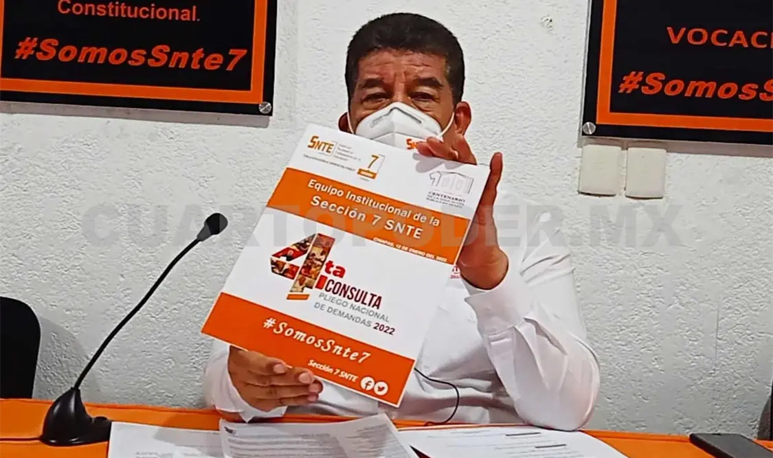 Maestros se preparan para pliego petitorio