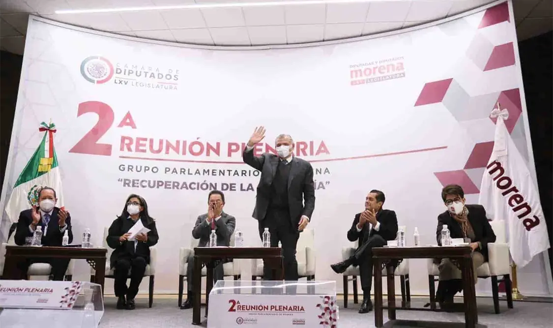 Adán Augusto López señaló que con el apoyo del Legislativo, la 4T sigue su curso. Cortesía