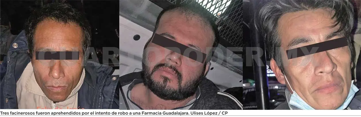Balean a ladrón y detienen a tres tras intento de robo