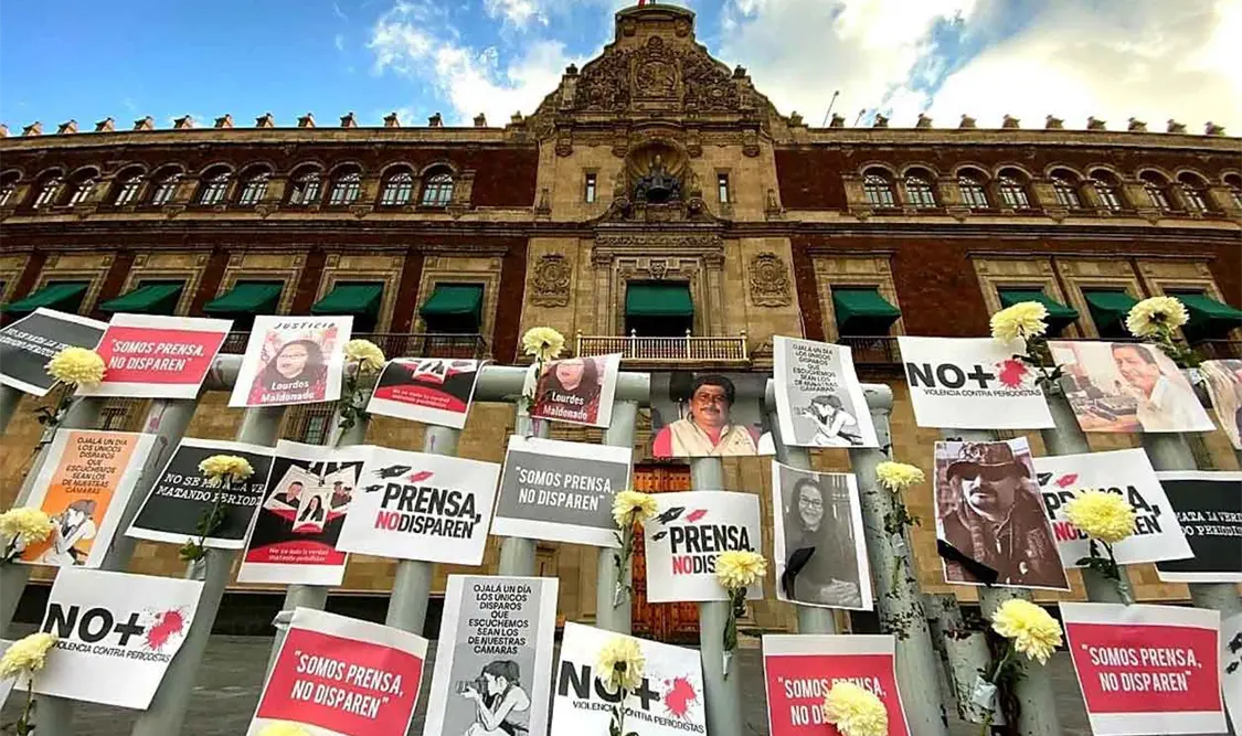 ¡Somos prensa, no disparen!: comunicadores