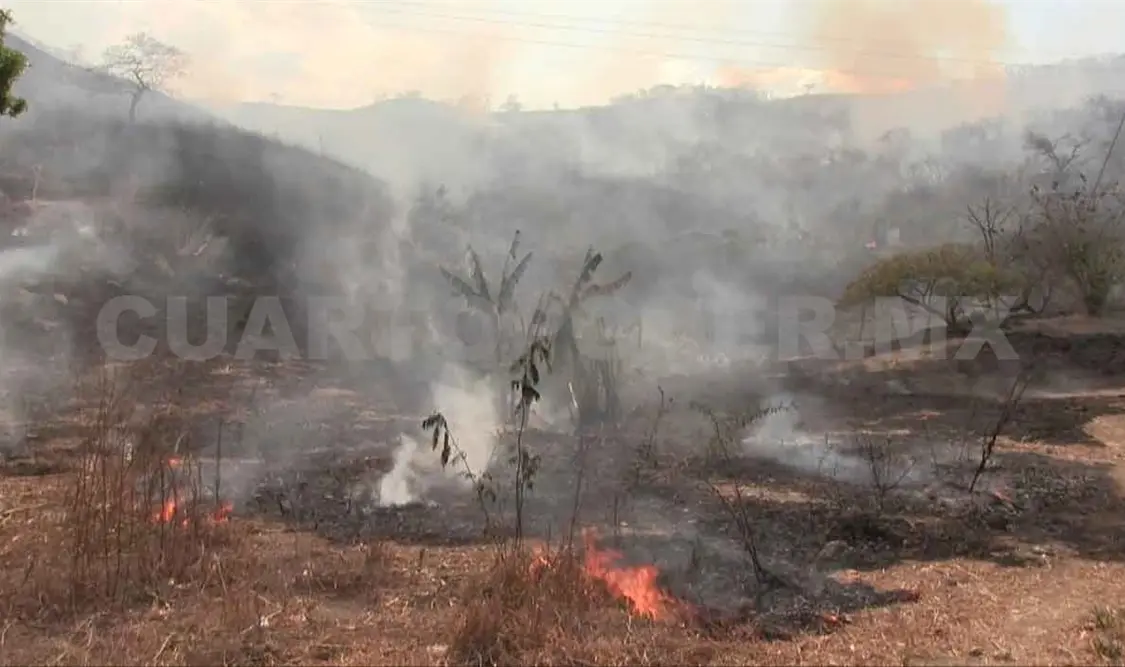 Chiapas encabeza incendios en este 2022