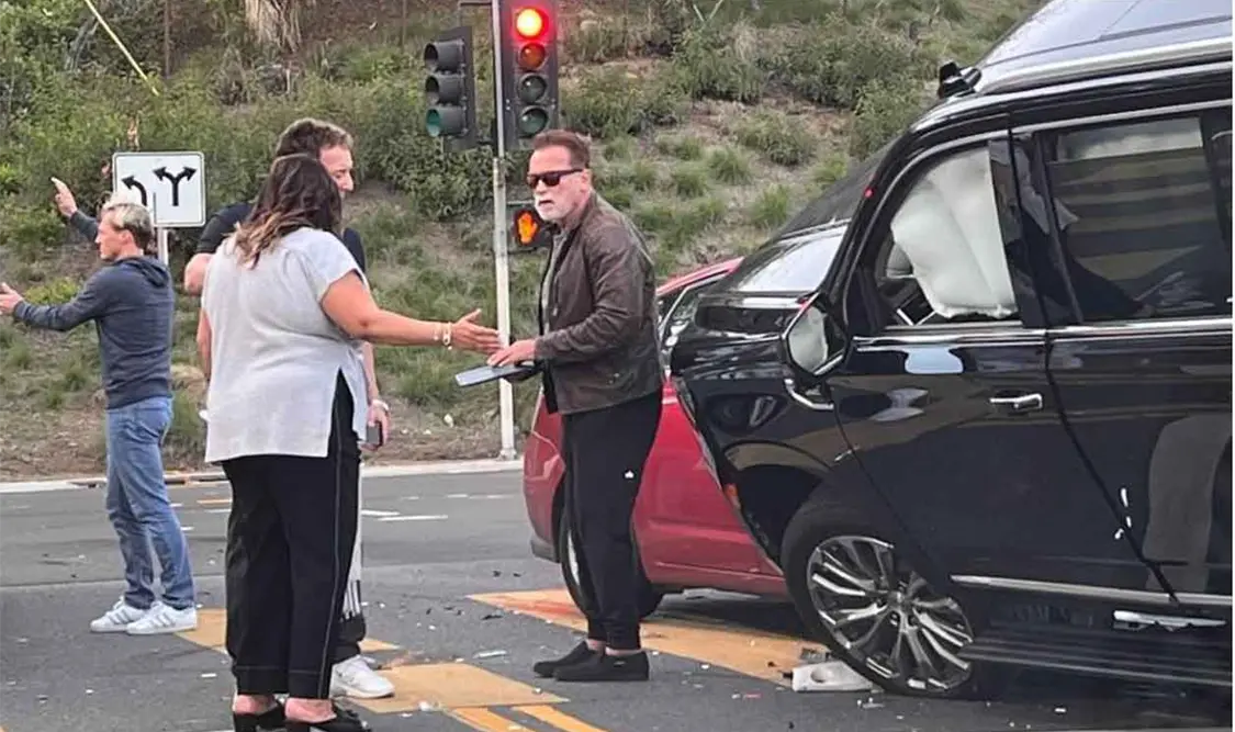 Schwarzenegger sufre accidente