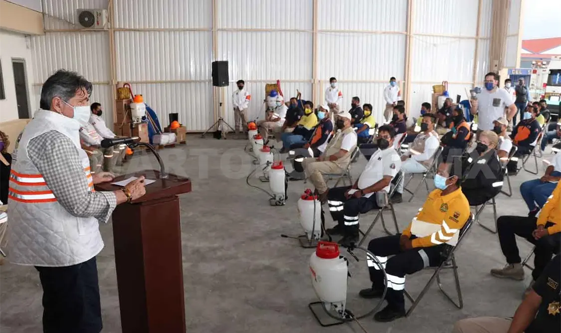 Entrega PC y Ayuntamiento equipos a grupos voluntarios