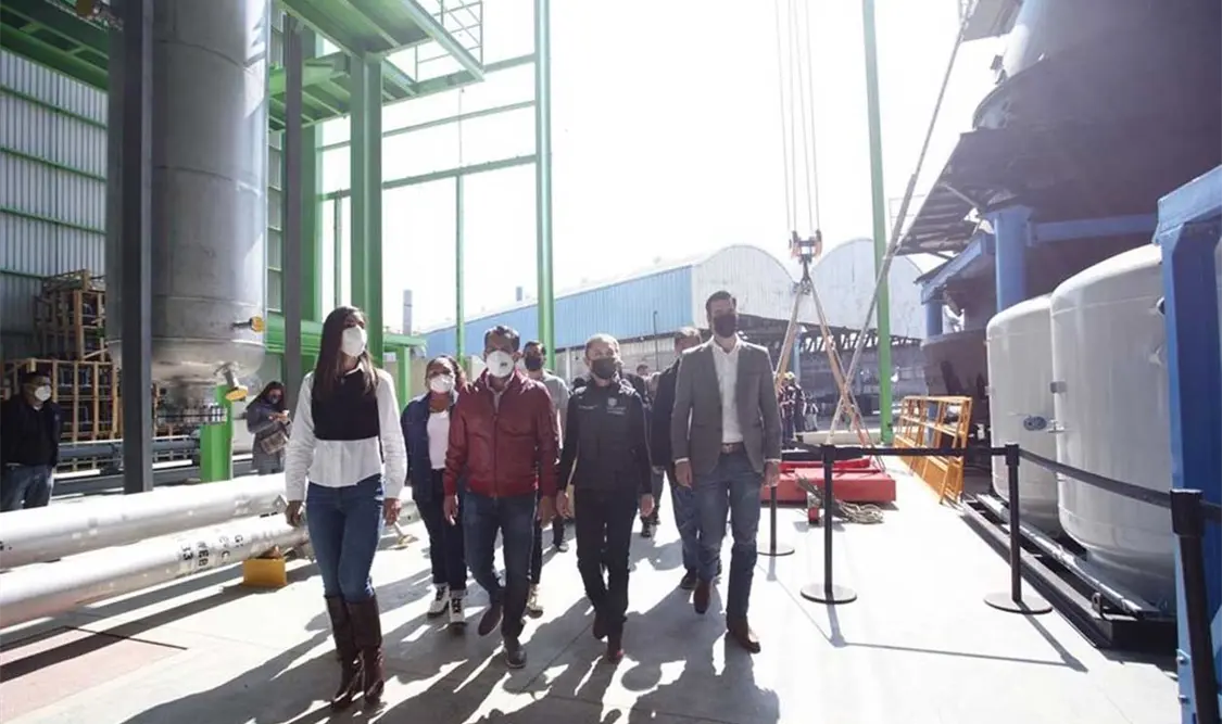 Toneladas de basura de CDMX serán transformadas en energía y carbón, asegura la jefa de gobierno de la CDMX. Cortesía