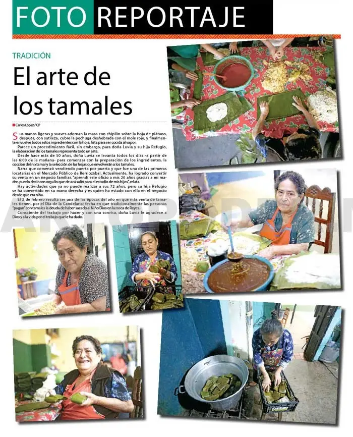 El arte de los tamales