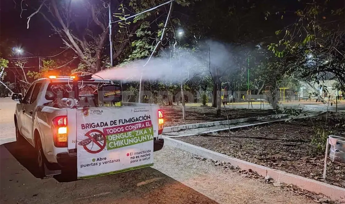 Cumple Ayuntamiento con ciclo de nebulizaciones