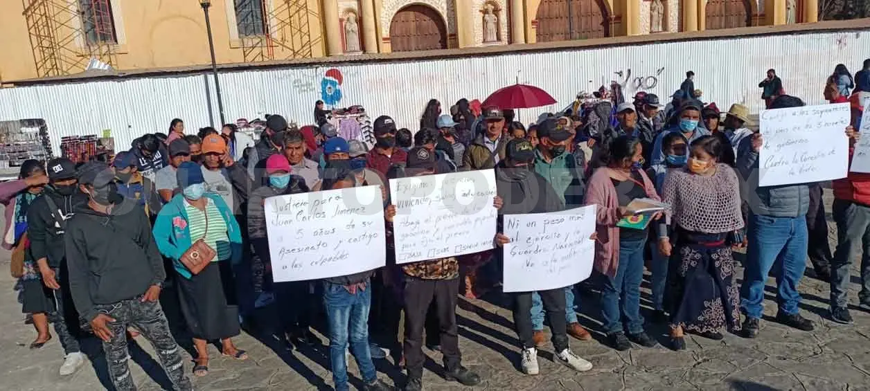 Frente Campesino Popular vuelve a manifestarse