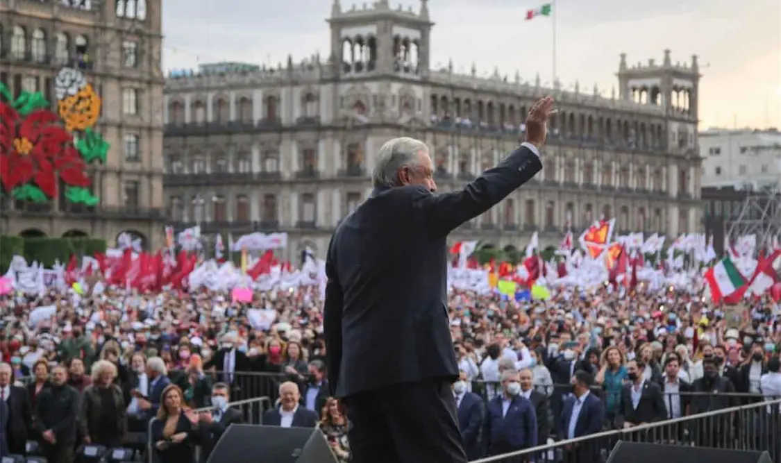 AMLOFest en el Zócalo costó 5.3 mdp