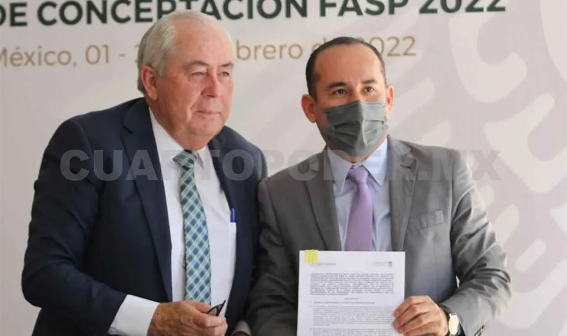 Asiste Aguilar Rivera a Concertación FASP 2022