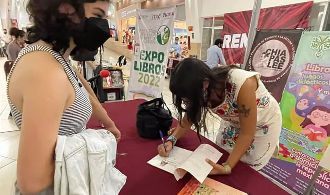 Realizan con éxito la Expolibros 2022