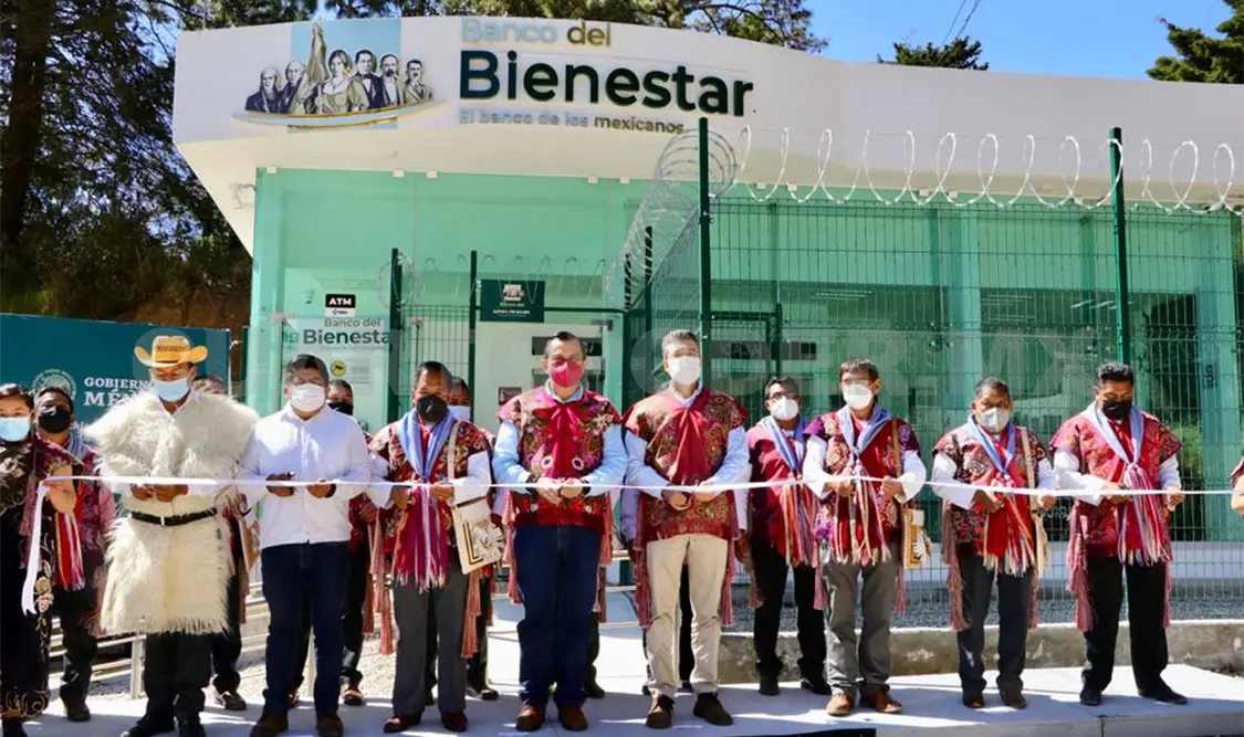 Inaugura Rutilio Escandón Banco del Bienestar