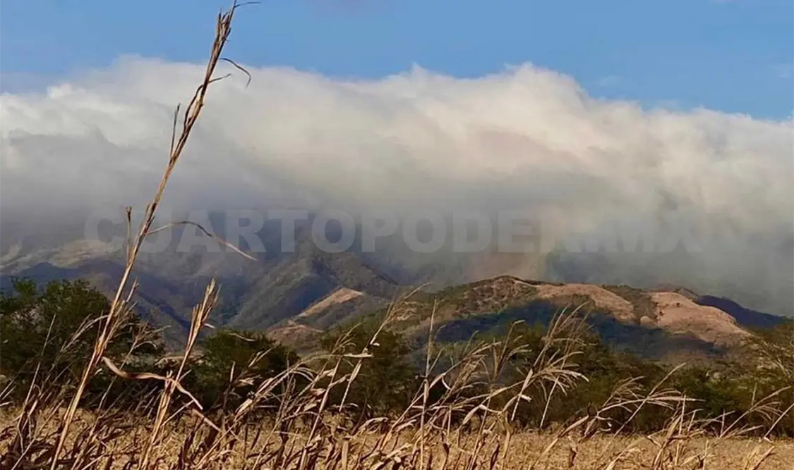 En el transcurso de este sábado se presentó cielo mayormente nublado por la mañana. CP