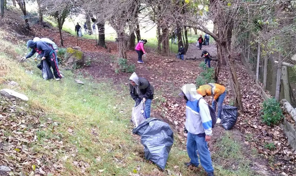 Se recolectó basura plástica, envoltorios y demás desechos. Manuel Martínez / CP