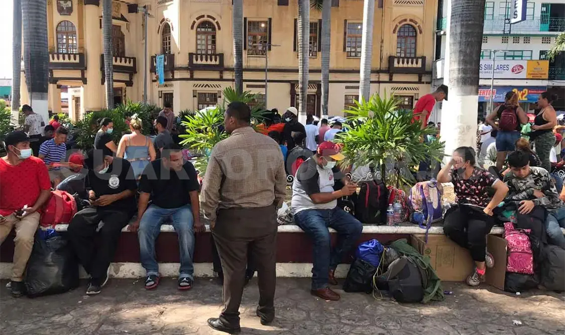 Migrantes mantienen huelga de hambre
